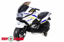 Мотоцикл Moto New ХМХ 609, полиция, свет и звук (ToyLand, ХМХ 609_police) - миниатюра
